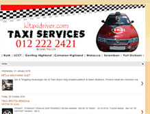 Tablet Screenshot of kltaxidriver.com